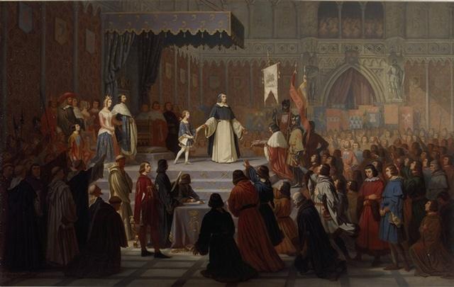 L'abdication D'humbert Ii Le Rattachement Du Dauphiné À La France (titre Attribué) — Alexandre Debelle