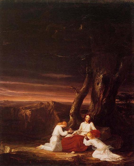 Angels Ministering To Christ In The Wilderness — Thomas Cole