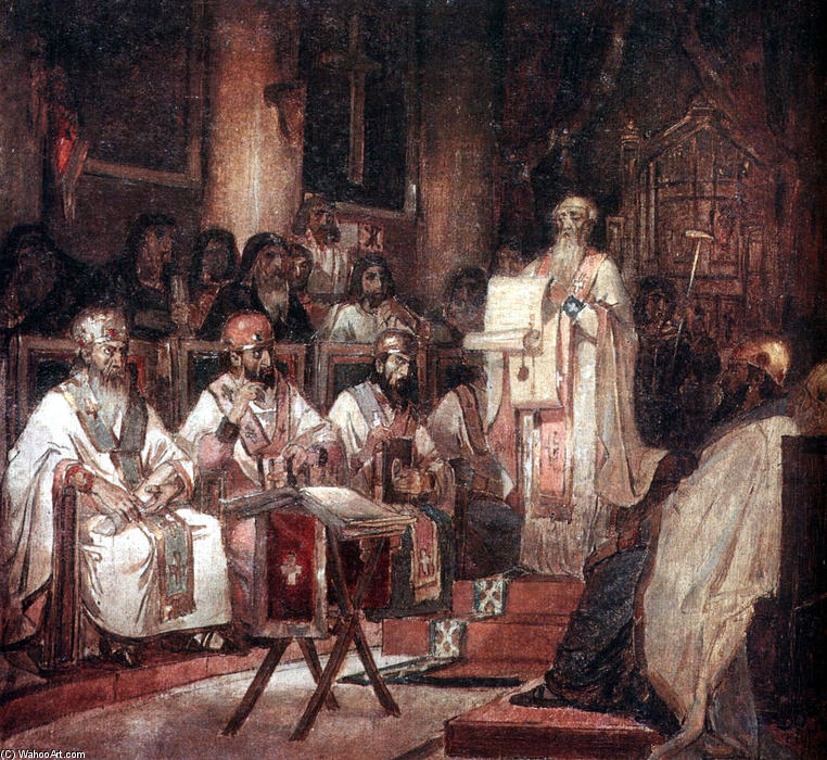 Second Ecumenical Council Of Constantinople — Wassili Surikow