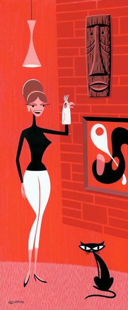 The White Warbler — Josh Agle