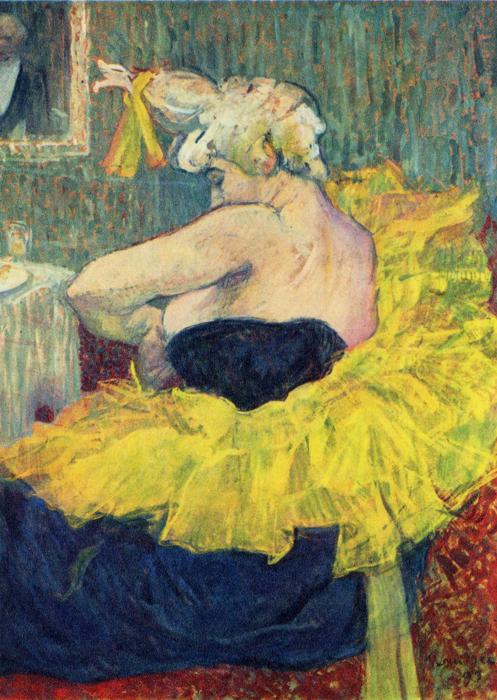 Cha-u-kau, The Clowness — Henri De Toulouse-lautrec