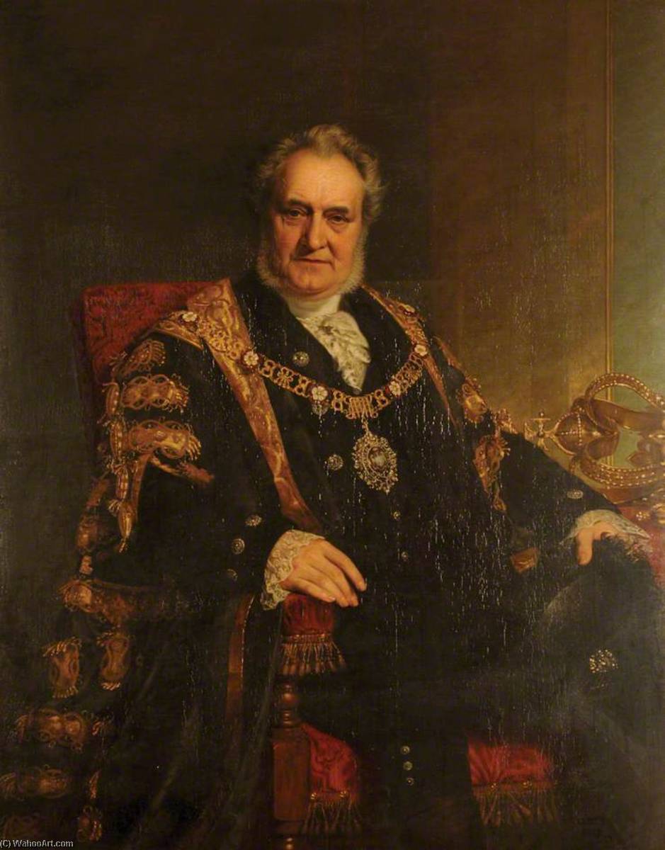 Robert Besley (1794–1876), Lord Mayor Of London (1869) — John Edgar Williams