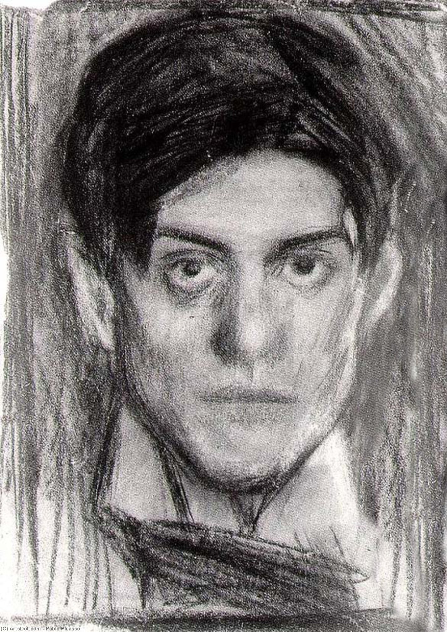 Self-portrait (10) — パブロ・ピカソ
