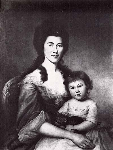 Mrs. Callahan (sarah Buckland) Anne, (painting) — Charles Willson Peale