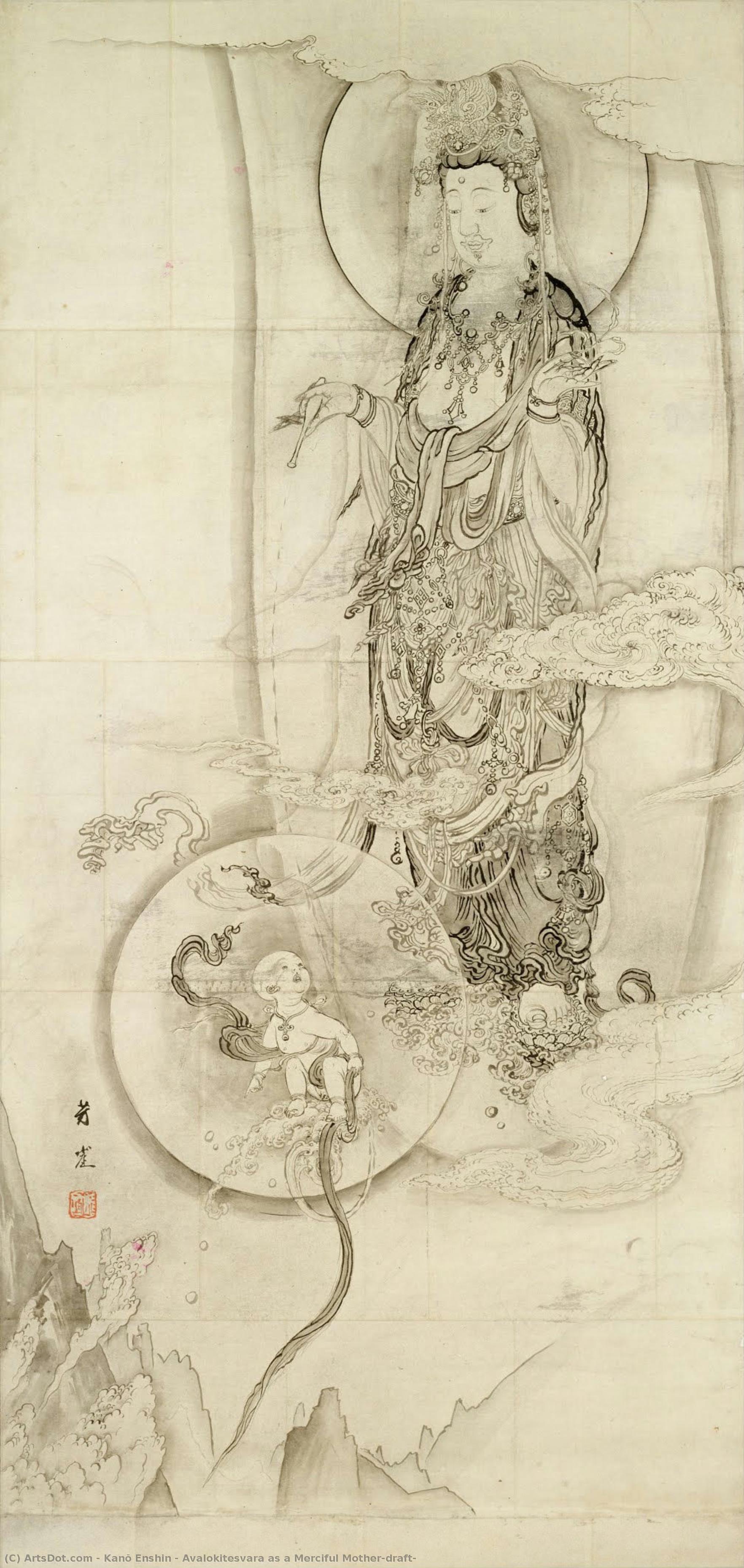 Avalokitesvara As A Merciful Mother(draft) — Kanō Hōgai