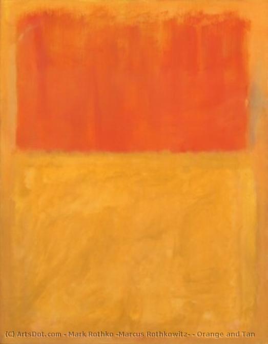 Orange And Tan — マーク・ロスコ