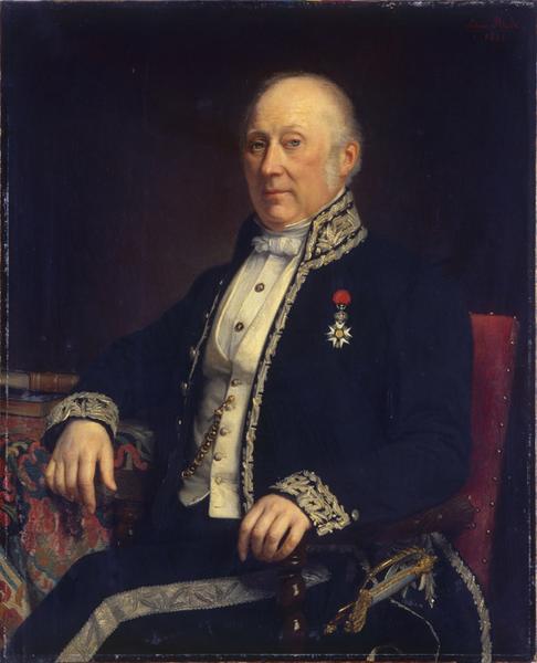 Portrait De Monsieur Petit, Tresorier Payeur General — Rude (fremiet) Sophie