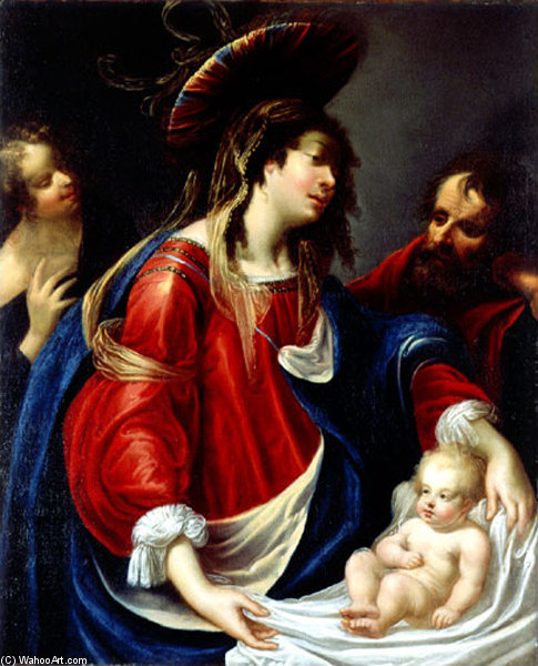 La Sainte Famille — Georges Lallemant