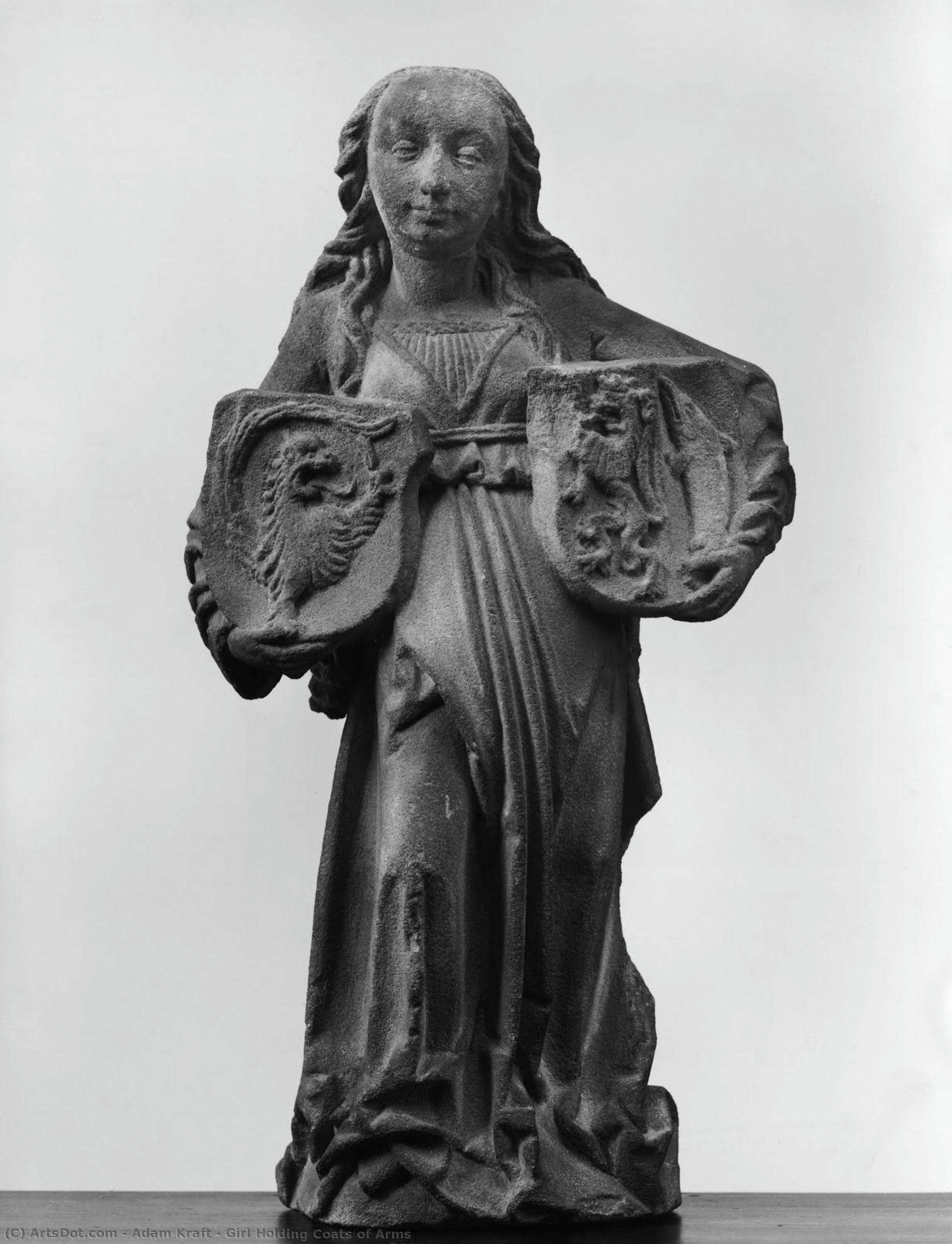 Girl Holding Coats Of Arms — Adam Kraft