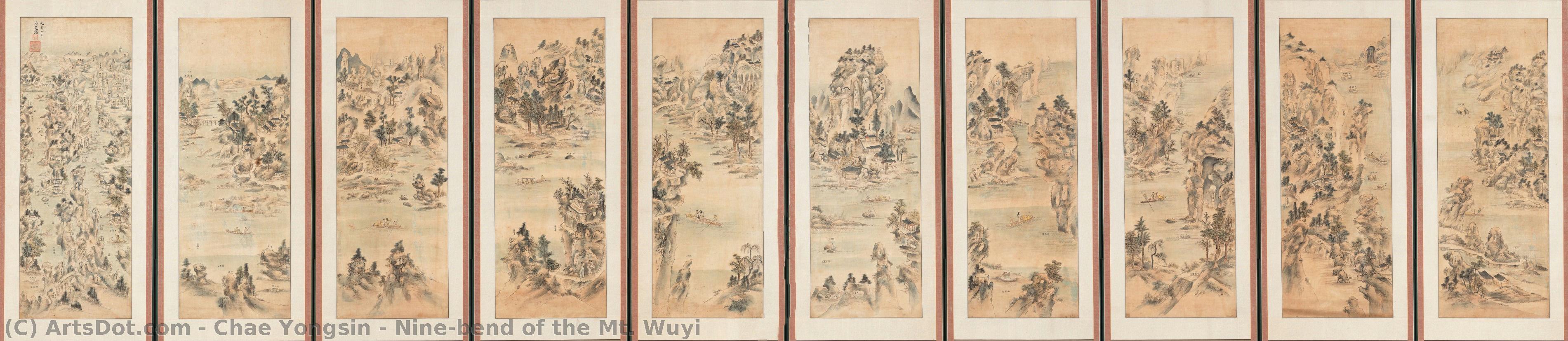Nine-bend Of The Mt. Wuyi — Chae Yongsin