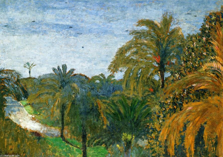 Garden In Cannes — Jean-édouard Vuillard