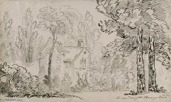 Hamlet Of The Queen - The House Of Guard — John Claude Nattes