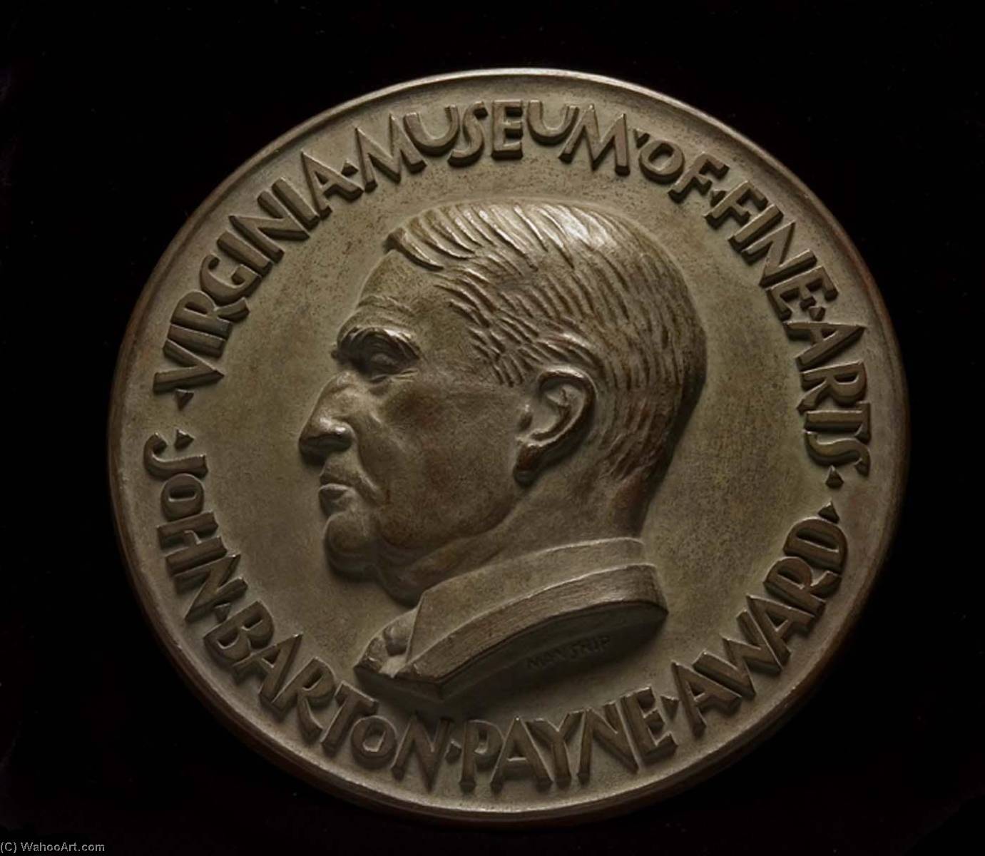 John Barton Payne Award, Virginia Museum Of Fine Arts, Obverse — Paul Manship