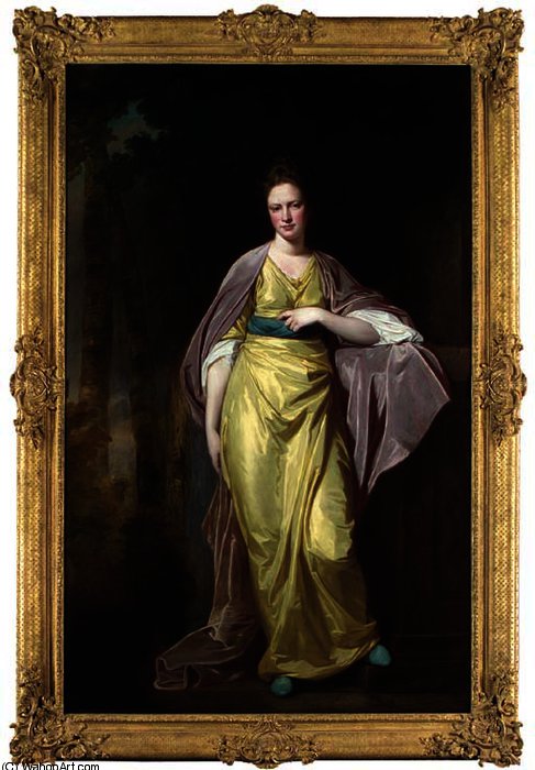 Portrait Of Mrs Ellen Morewood — George Romney