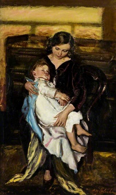Mother And Child — Archibald A Mcglashan