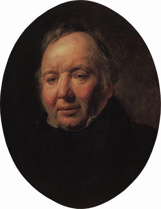 Portrait Of Francesco Ascani — Karl Pavlovich Bryullov