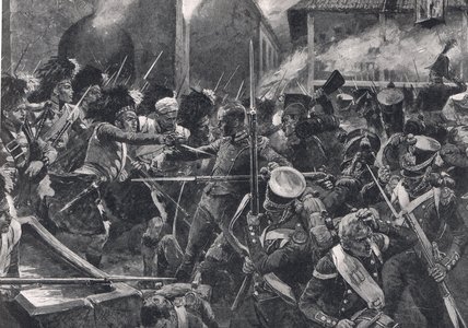Highlanders Driving The French — Ричард Кетн Вудвил
