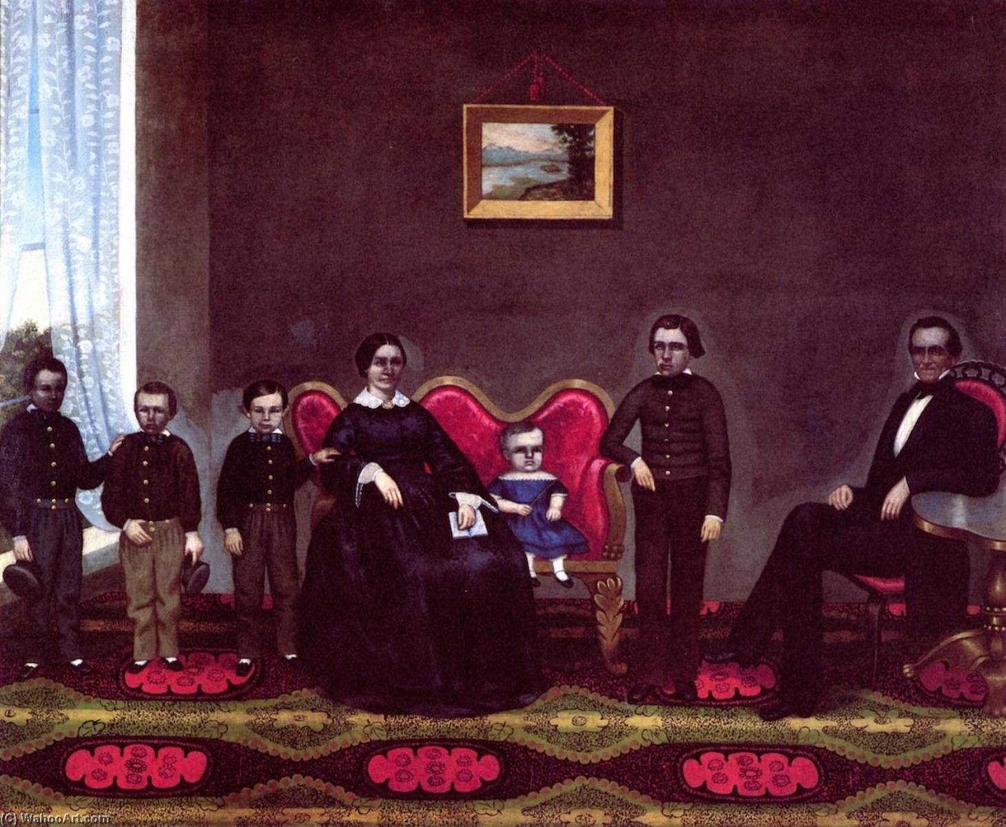 The Family Of Deacon Wilson Brainerd — Erastus Salisbury Field