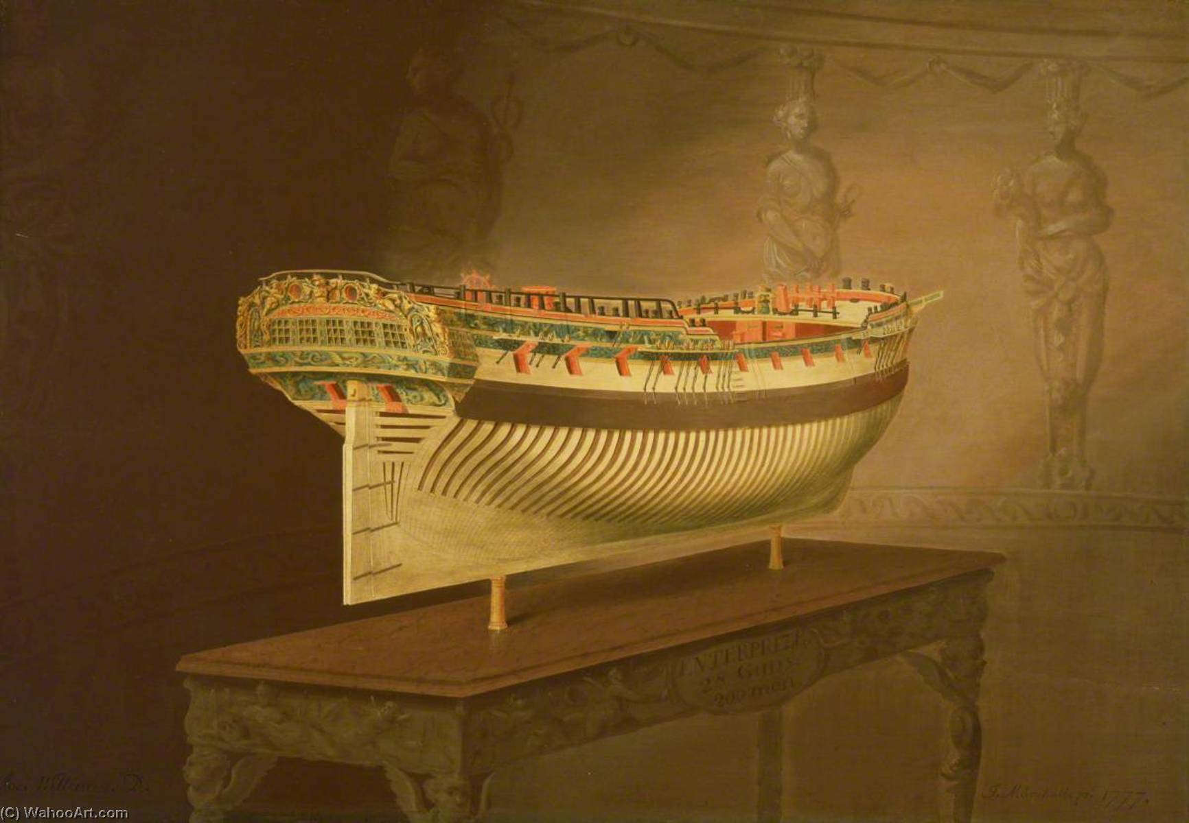 A Model Of Hms 'enterprise' — Joseph Marshall