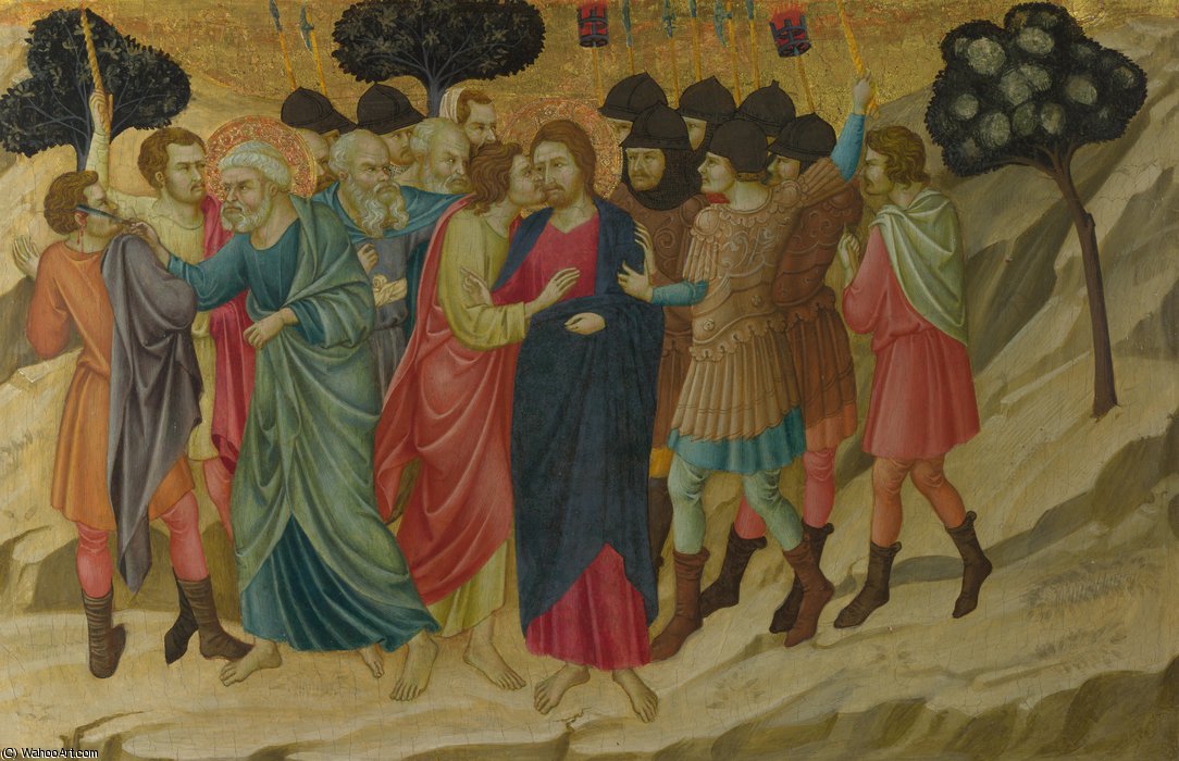 The Betrayal Of Christ — Ugolino Di Nerio