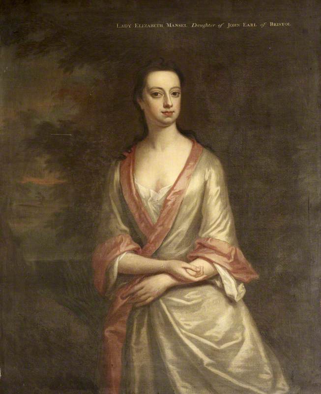 Lady Elizabeth Hervey (1697–1727), Lady Mansel (after Jonathan Richardson The Younger) — John Fayram