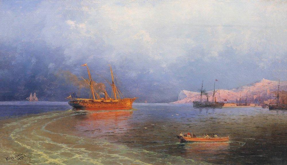 Near Coast Of Yalta — Ivan Konstantinovich Aivazovsky