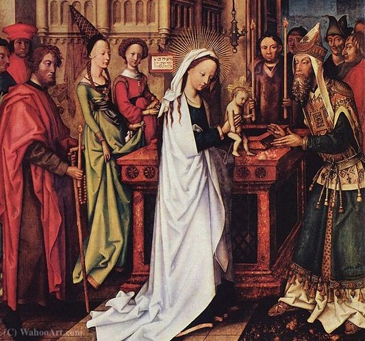 Presentation Of Christ Child In The Temple — Hans The Elder Holbein