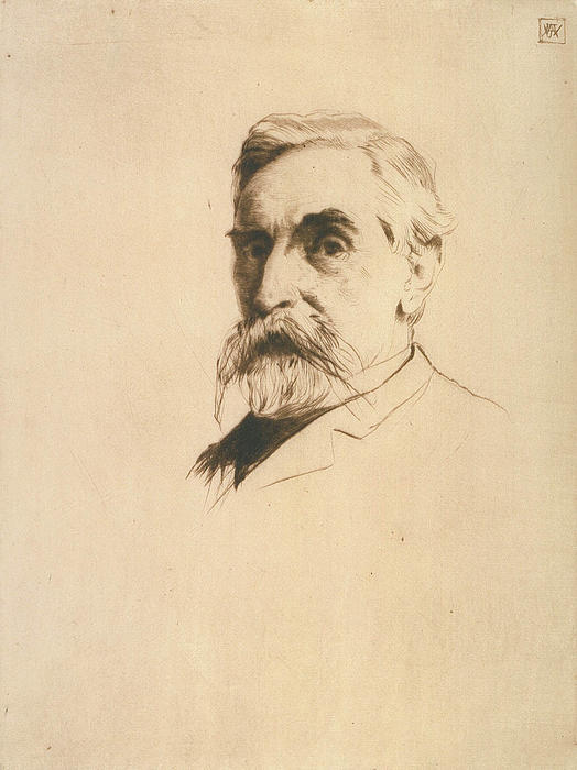 Portrait Of Robert Weir — Julian Alden Weir