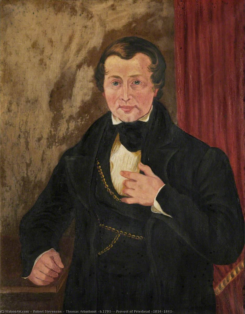 Thomas Arbuthnot (b.1793), Provost Of Peterhead (1834–1843) — Robert Stevenson