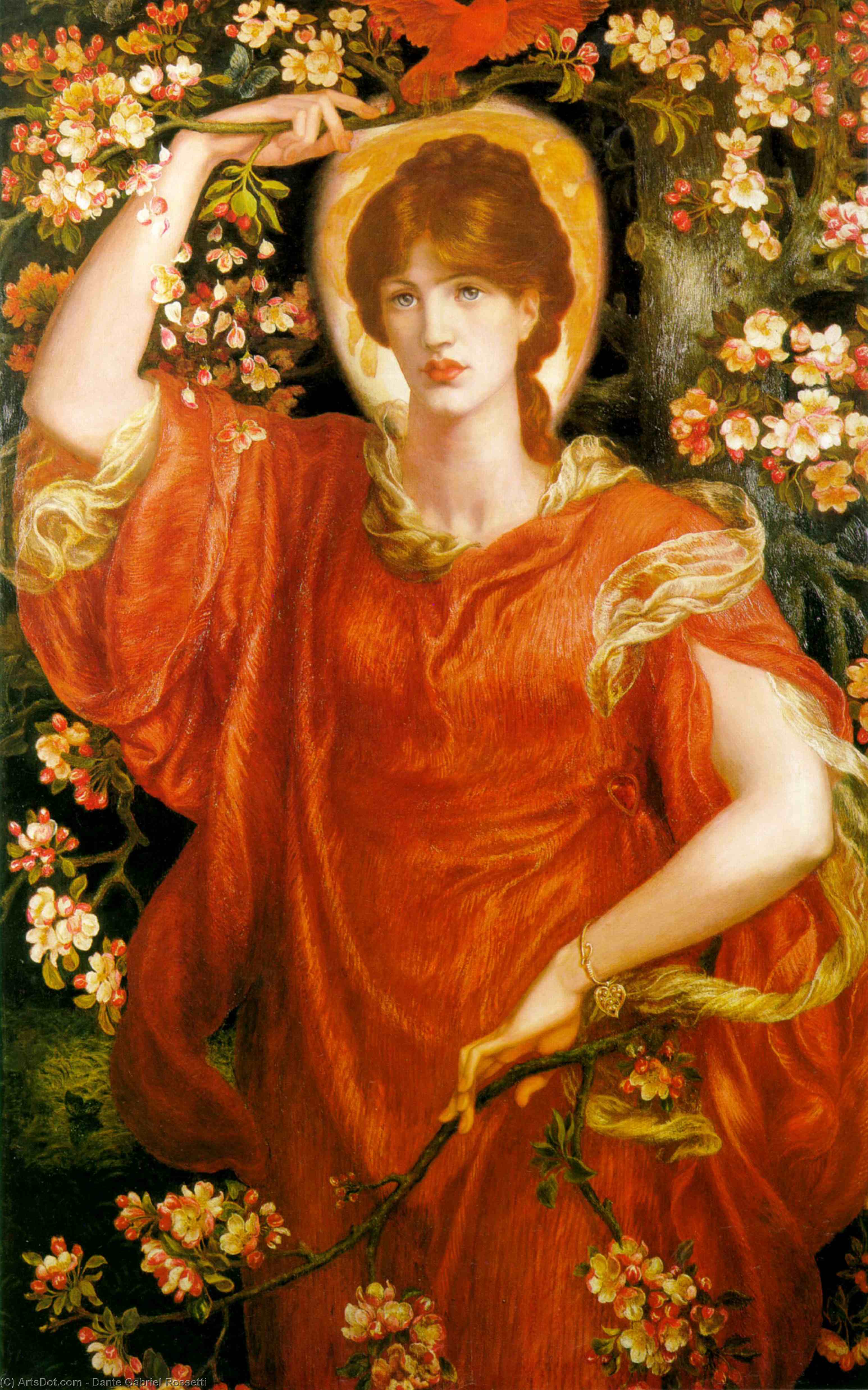 A Vision Of Fiammetta — Dante Gabriel Rossetti