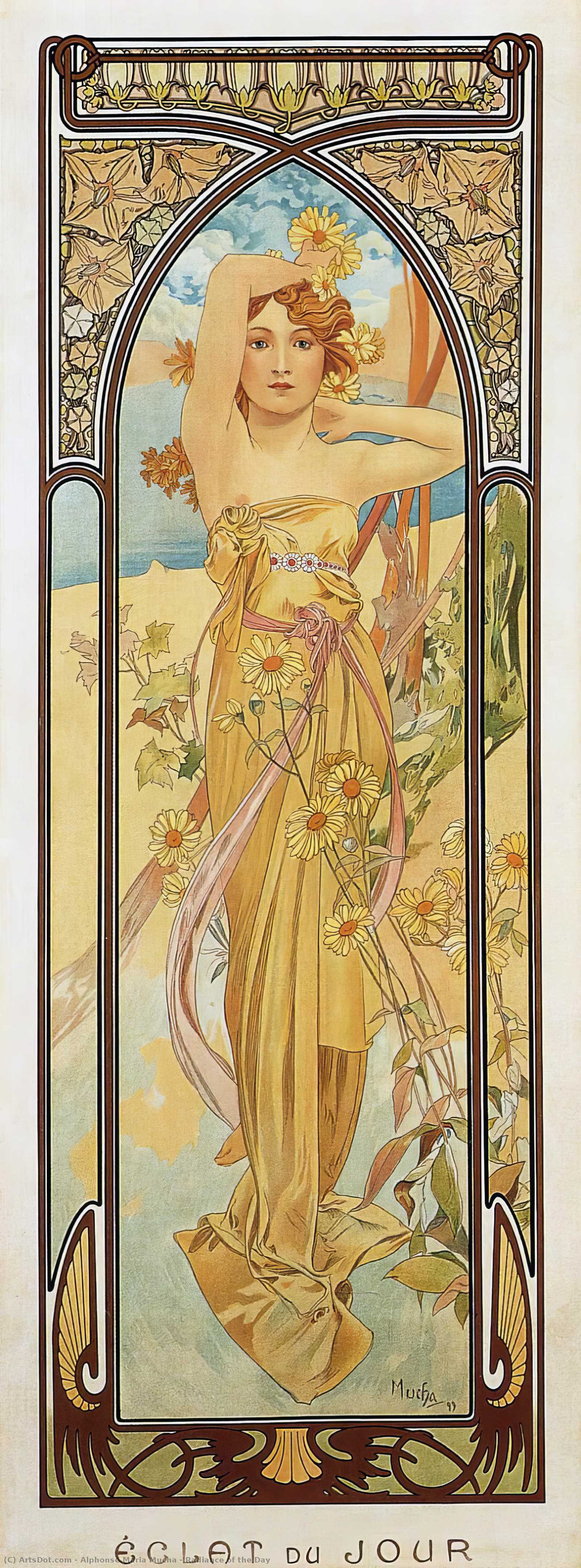 Radiance Of The Day — Alphonse Mucha