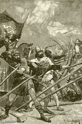 The English Archers Of Azincourt — Richard Caton Woodville