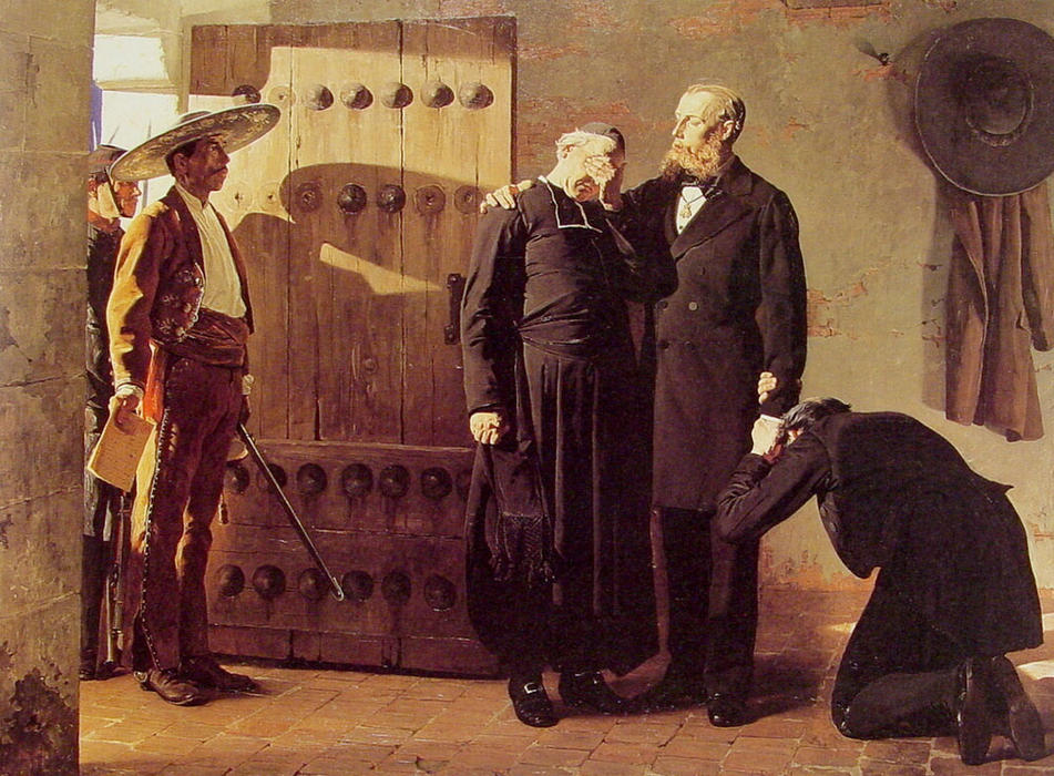 The Last Moments Of Maximilian, Emperor Of Mexico — Jean-paul Laurens
