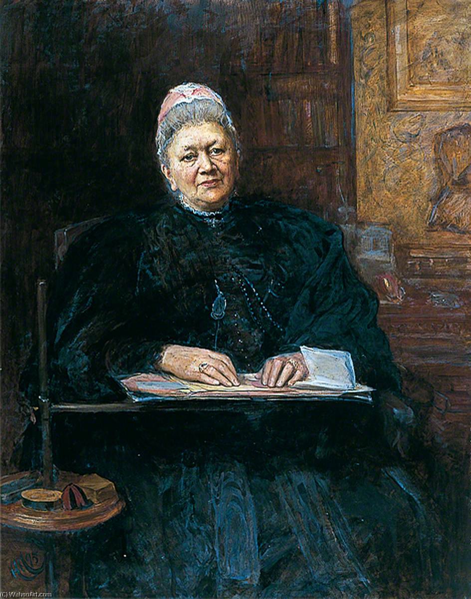 Mrs Phoebe Lankester — Herman Herkomer