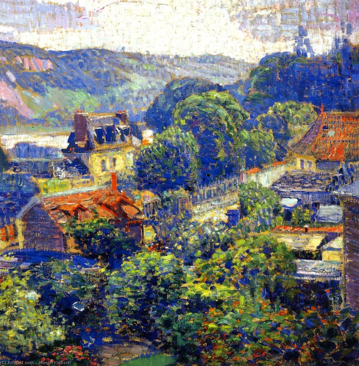The Valley Of The Seine, Vernon, France — Joseph Kleitsch