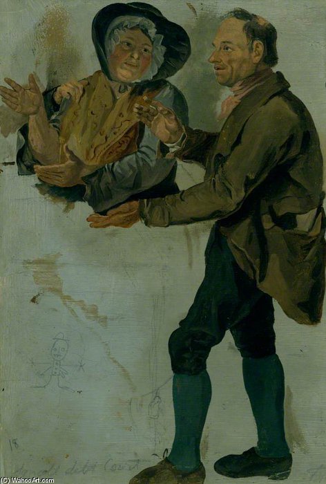 Woman With A Manservant — Джордж Харви