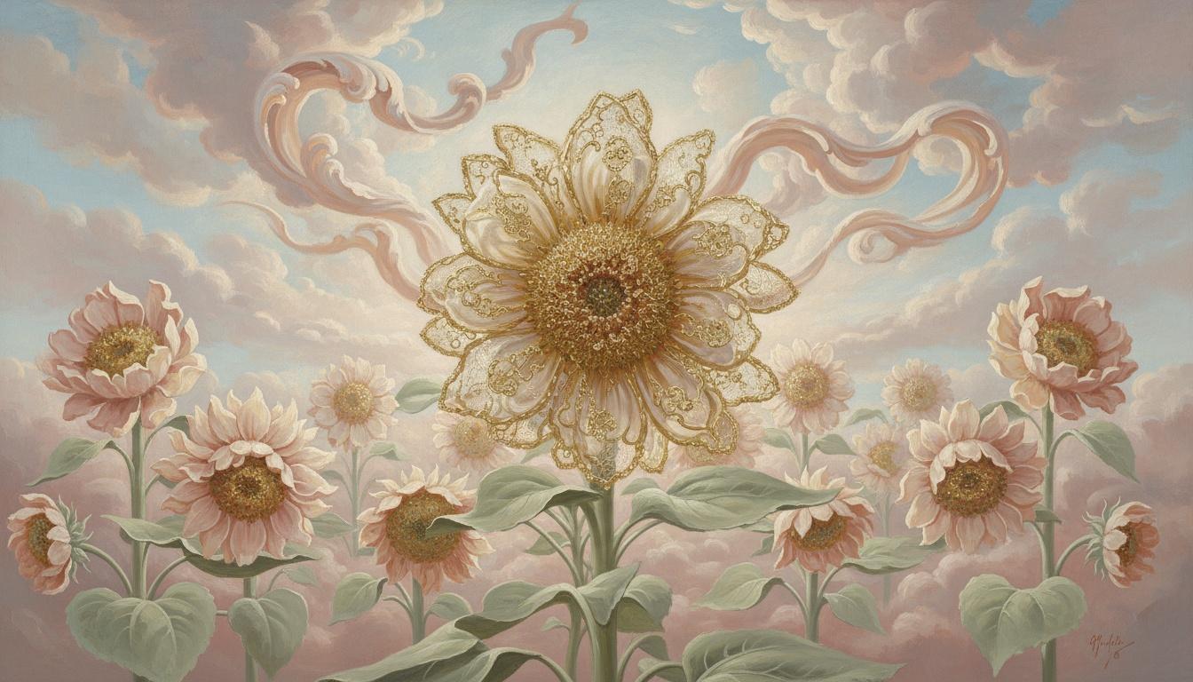 Gilded Filigree In A Celestial Dream — Loïc Perrin