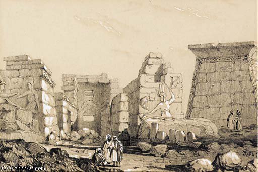 Ruins Of Egypt — Frederick Goodall