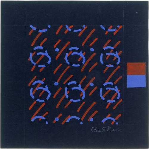 Diseño De Tejido, Nudos Y Patrón De Vetas — Stuart Davis
