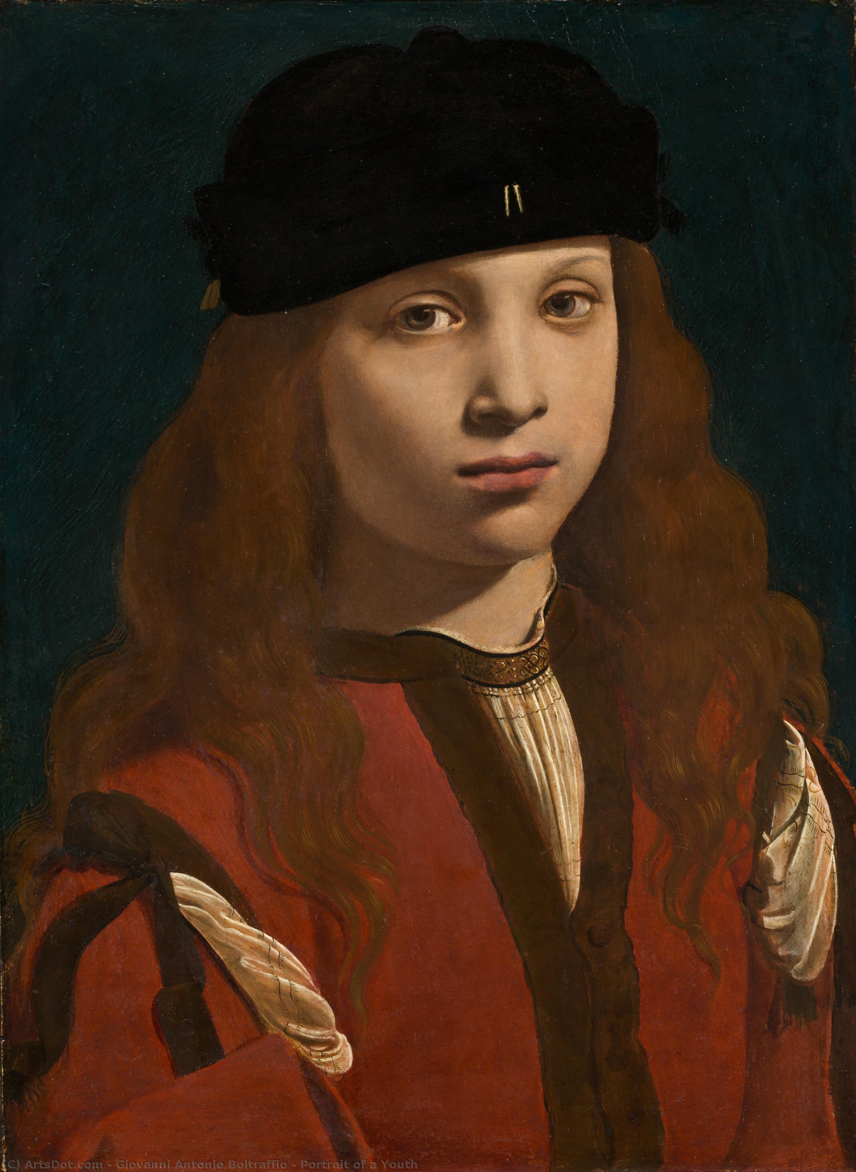 Portrait Of A Youth — Giovanni Antonio Boltraffio