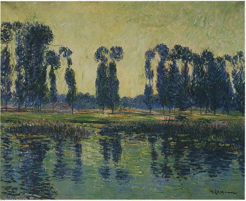 By The Eure River — ゴスタヴ・ロワゾー