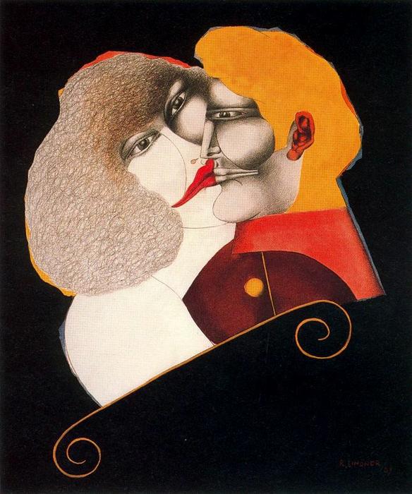 Kiss — Richard Lindner