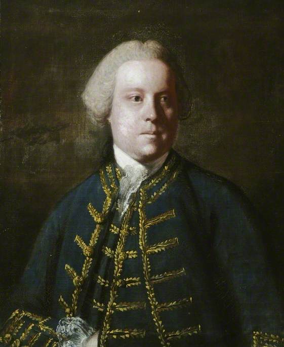 Nathanial Cholmley (1721–1791), Señor De La Mansión, Whitby Abbey — Sir Joshua Reynolds