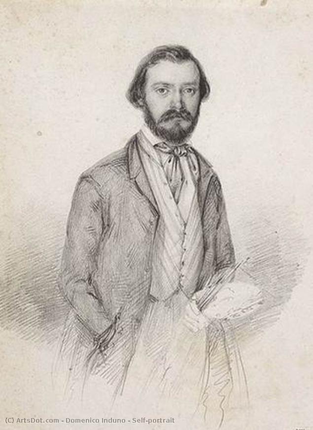 Self-portrait — Domenico Induno