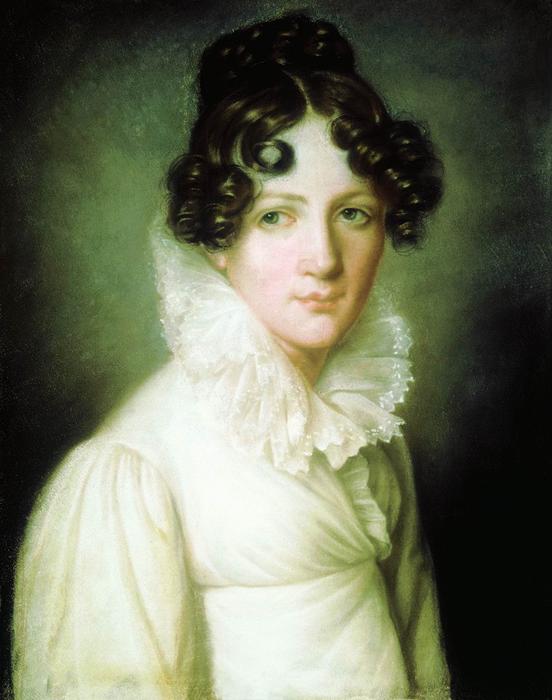 Portrait Of Natalia Pavlovna Stroganova — Alexei Venetsianov