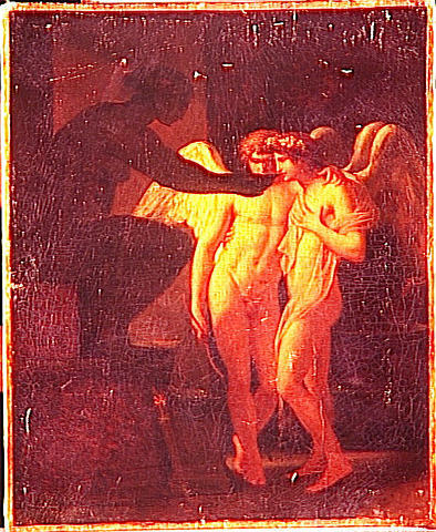 L'hymen Et L'amour Buvant Dans La Coupe De L'amitie — Jean Baptiste Baron Regnault