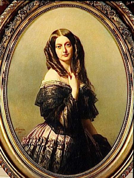 Emily Mac Doneld, Marquise De Las Marismas, Vicomtesse Aguado (1817 1905) — Franz Xavier Winterhalter