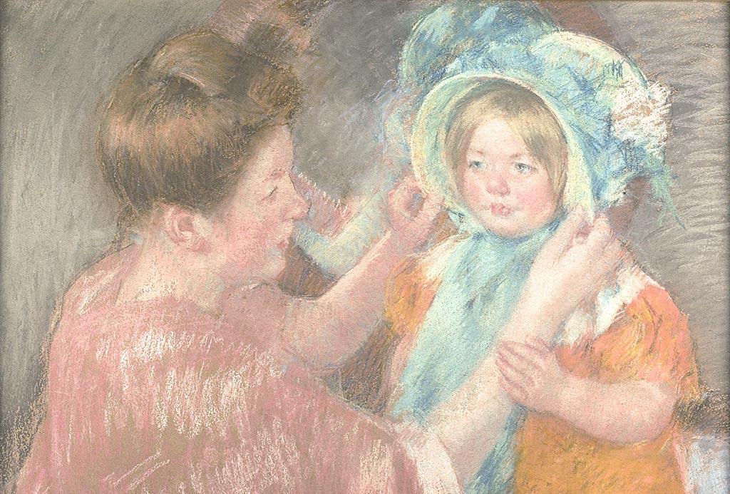 Mother And Little Girl — Mary Stevenson Cassatt