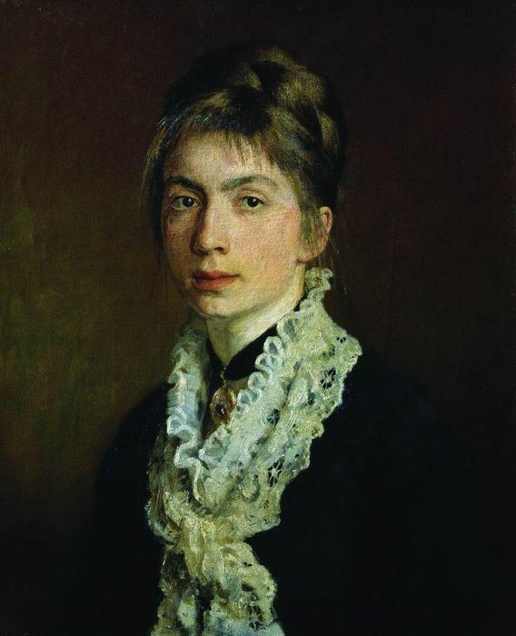 Portrait Of M.p. Shevtsova, Wife Of A. Shevtsov — Ilya Yefimovich Repin