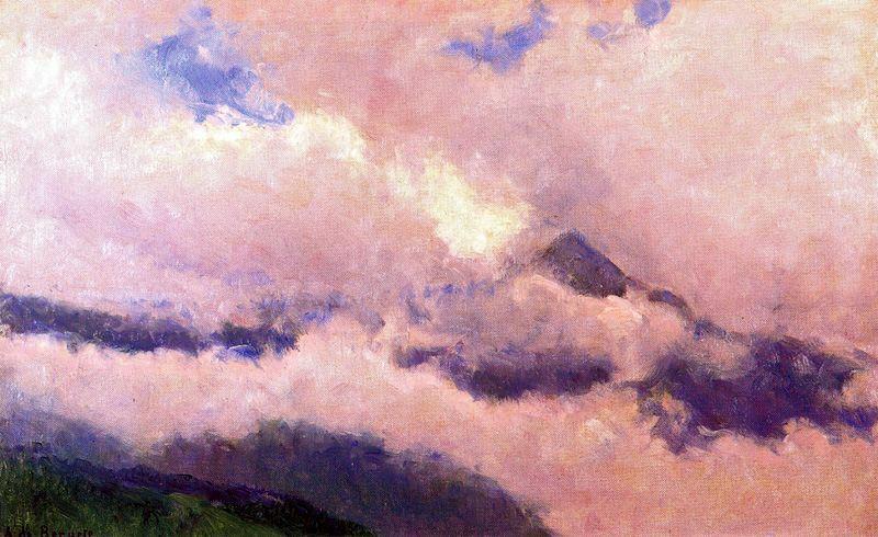 Cumbres En El Berner Oberland — Aureliano De Beruete Y Moret